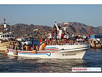 Puerto de Mazarrón vivió este domingo un multitudinario homenaje a la Virgen del Carmen, patrona de los pescadores - Foto 77