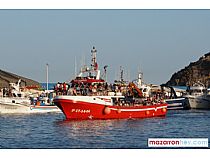 Puerto de Mazarrón vivió este domingo un multitudinario homenaje a la Virgen del Carmen, patrona de los pescadores - Foto 89