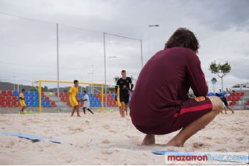 Entrenamiento Selección China de Fútbol Playa en Mazarrón