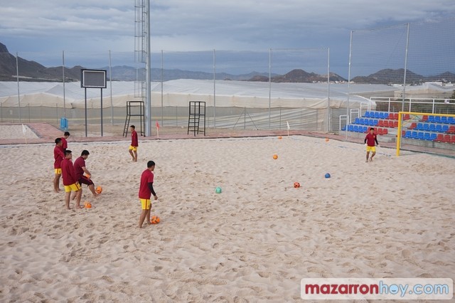 Entrenamiento Selección China de Fútbol Playa en Mazarrón - 2