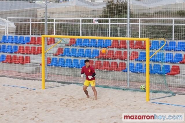 Entrenamiento Selección China de Fútbol Playa en Mazarrón - 4