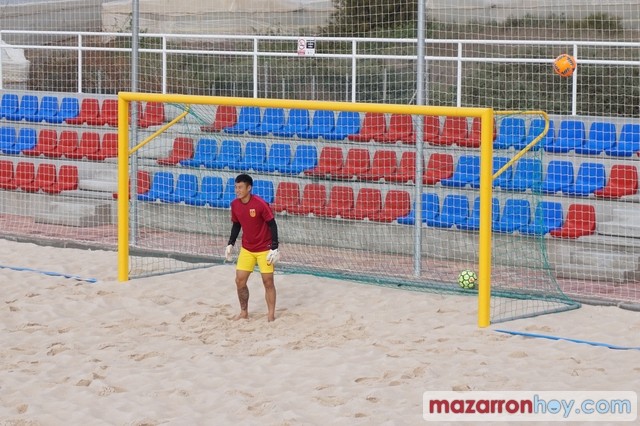 Entrenamiento Selección China de Fútbol Playa en Mazarrón - 5