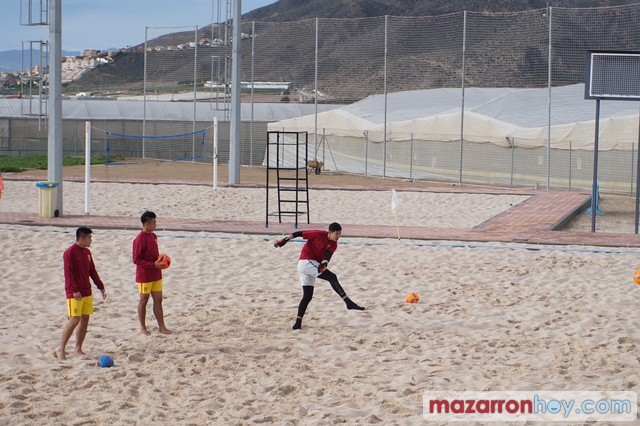Entrenamiento Selección China de Fútbol Playa en Mazarrón - 8