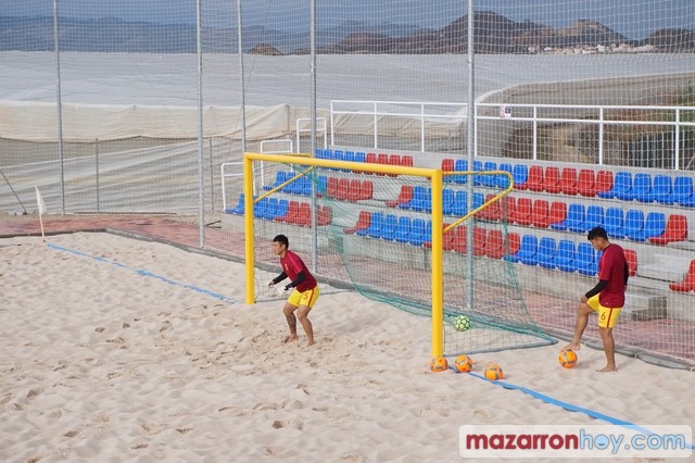 Entrenamiento Selección China de Fútbol Playa en Mazarrón - 9