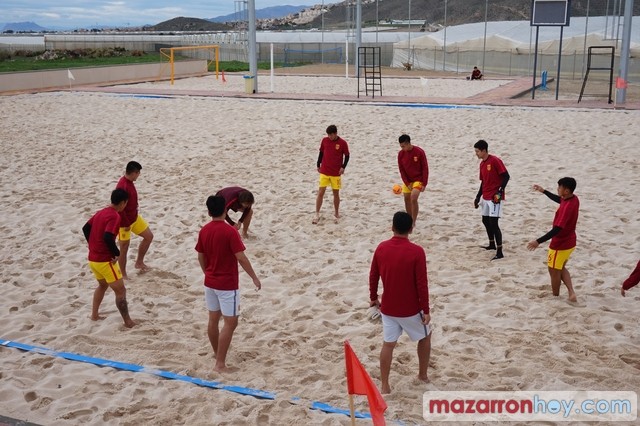 Entrenamiento Selección China de Fútbol Playa en Mazarrón - 31