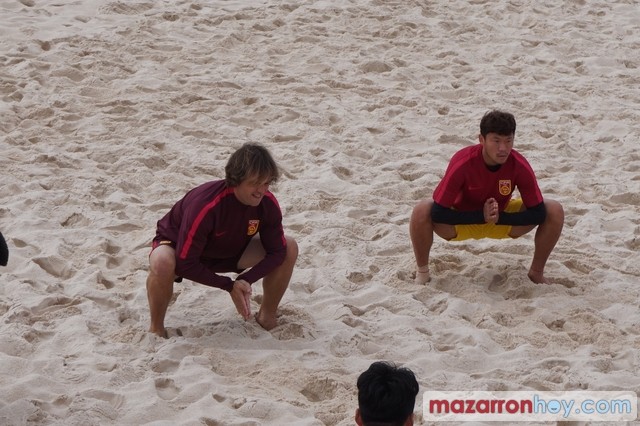 Entrenamiento Selección China de Fútbol Playa en Mazarrón - 32