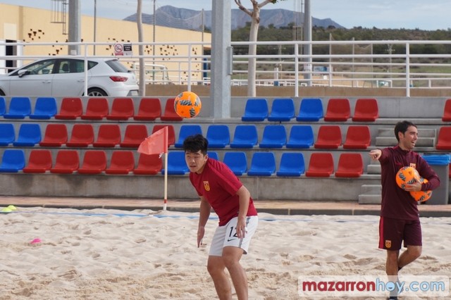 Entrenamiento Selección China de Fútbol Playa en Mazarrón - 42