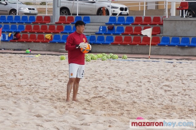 Entrenamiento Selección China de Fútbol Playa en Mazarrón - 43