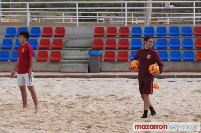 Entrenamiento Selección China de Fútbol Playa en Mazarrón - 44