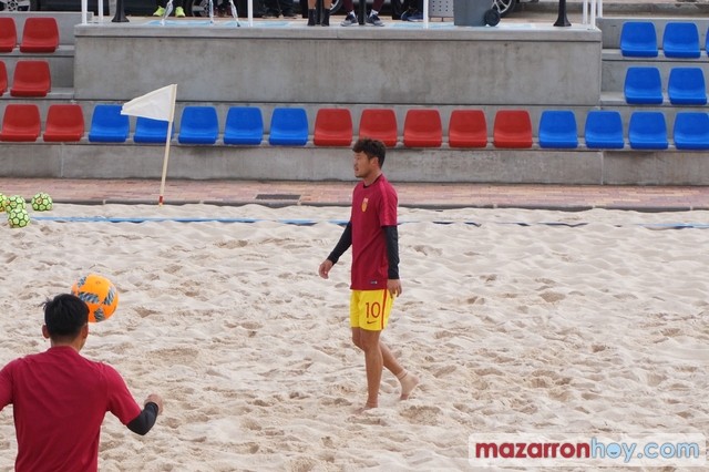 Entrenamiento Selección China de Fútbol Playa en Mazarrón - 51