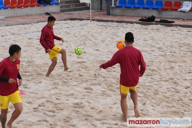 Entrenamiento Selección China de Fútbol Playa en Mazarrón - 52