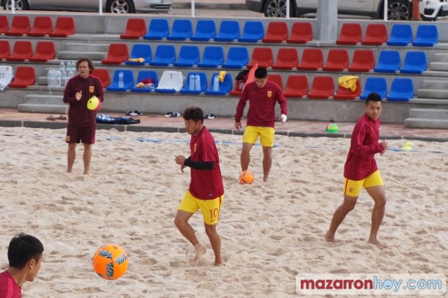 Entrenamiento Selección China de Fútbol Playa en Mazarrón - 57