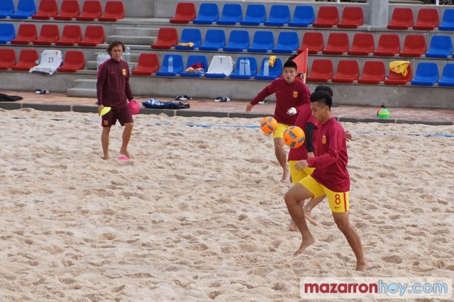 Entrenamiento Selección China de Fútbol Playa en Mazarrón - 58