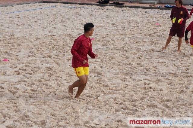Entrenamiento Selección China de Fútbol Playa en Mazarrón - 62