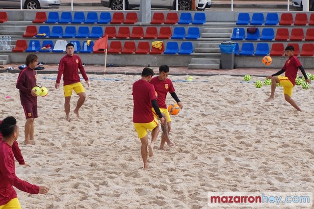 Entrenamiento Selección China de Fútbol Playa en Mazarrón - 63