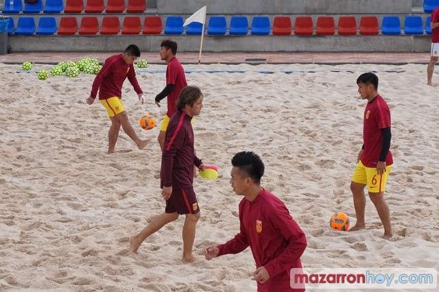 Entrenamiento Selección China de Fútbol Playa en Mazarrón - 66
