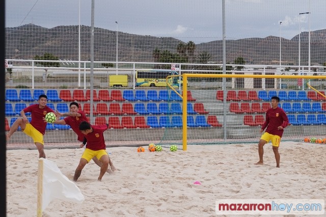 Entrenamiento Selección China de Fútbol Playa en Mazarrón - 85