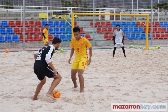 Entrenamiento Selección China de Fútbol Playa en Mazarrón - 122