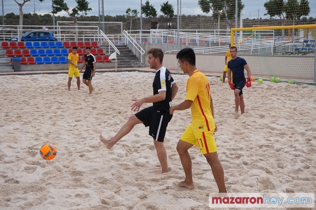 Entrenamiento Selección China de Fútbol Playa en Mazarrón - 128