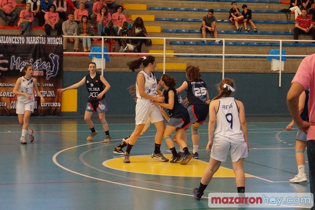 FINAL FOUR Regional Cadete Femenino. 1ª Semifinal Molina Basket-Maristas de Murcia. Sábado 6 mayo - 9