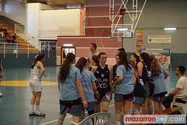 FINAL FOUR Regional Cadete Femenino. 1ª Semifinal Molina Basket-Maristas de Murcia. Sábado 6 mayo - 21
