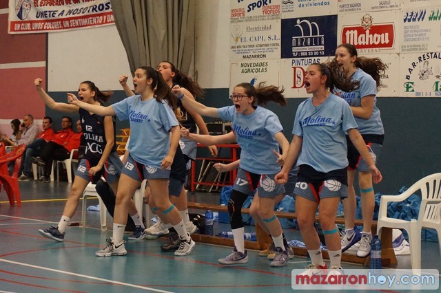 FINAL FOUR Regional Cadete Femenino. 1ª Semifinal Molina Basket-Maristas de Murcia. Sábado 6 mayo - 45