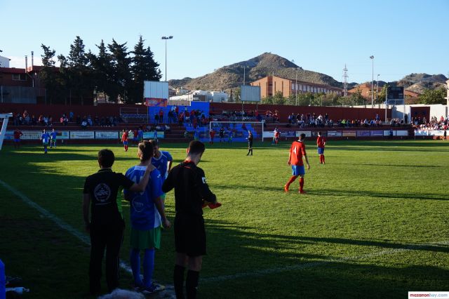 MAZARRON F.C.  0-0  C.D. BALA AZUL. Domingo 24 abril. - 15