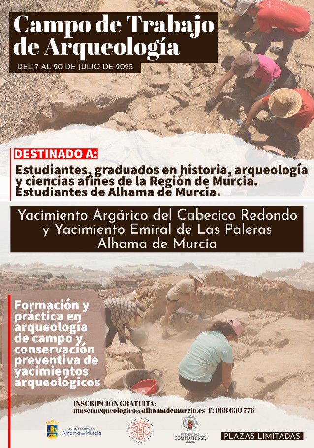 campo de trabajo arqueología Alhama de Murcia