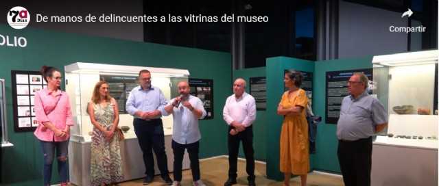 Inauguración de la exposición de arqueología 