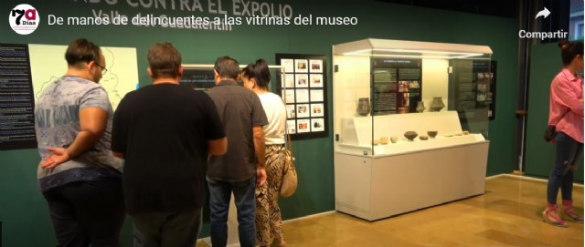 Inauguración de la exposición de arqueología 