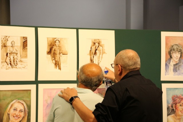 Inauguración de la exposición 