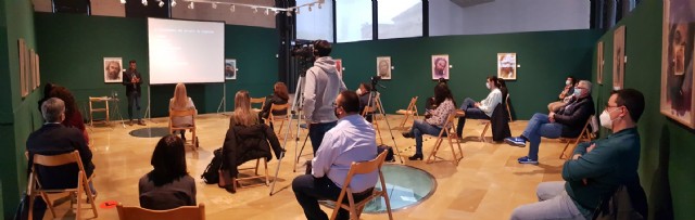 Conferencia de Raúl López en el Museo Arqueológico Los Baños