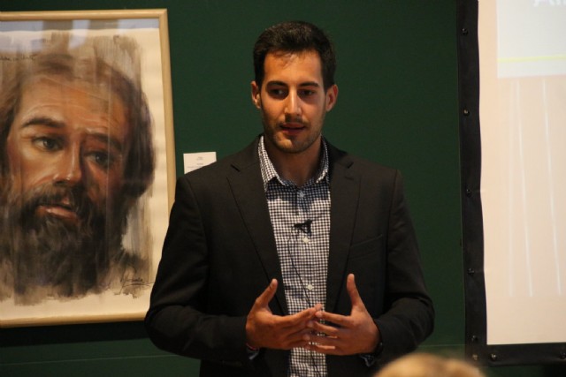 Conferencia de Raúl López en el Museo Arqueológico Los Baños