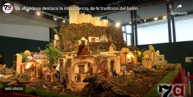 Bendición del Belén Municipal en el Museo Arqueológico Los Baños