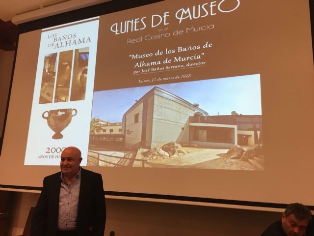 Conferencia de José Baños en el Real Casino de Murcia