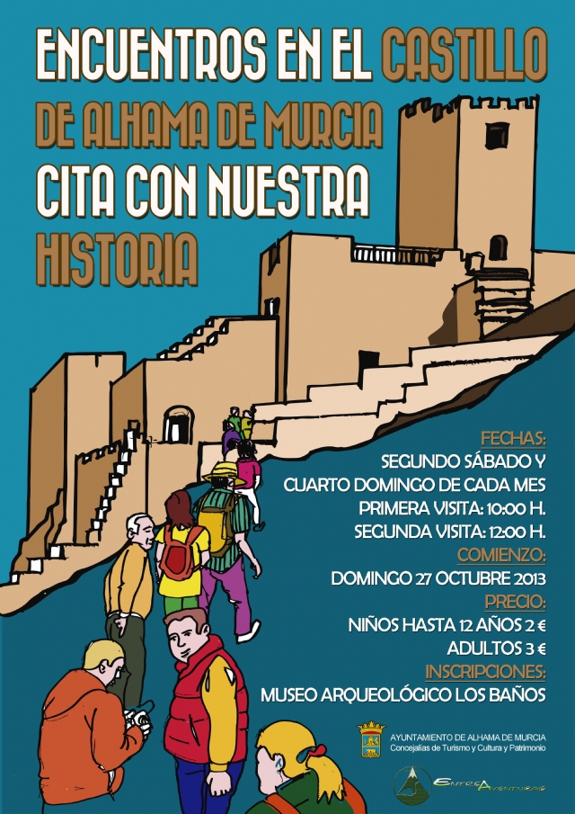 Encuentros en el Castillo de Alhama de Murcia. Cita con la Historia.