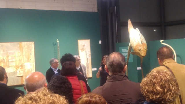 Inauguración de la exposición 