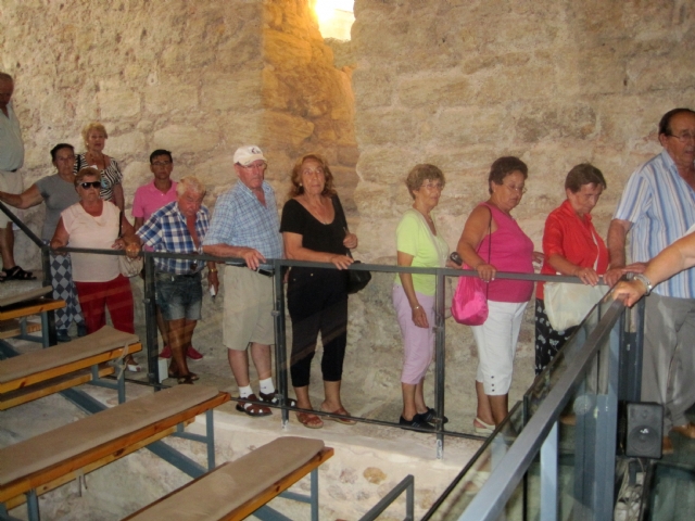 Mayores de toda España visitan Alhama y el Museo Arqueológico