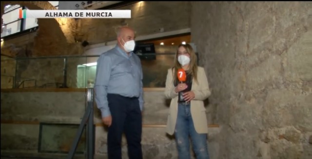 Reportaje de la 7tv en el Museo Arqueológico Los Baños. 