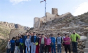 Numerosos escolares de la localidad visitan el Castillo.