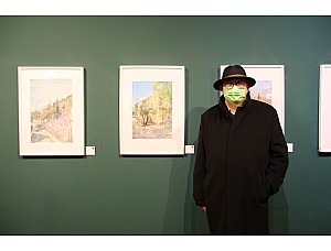 Inauguración de la exposición de acuarelas 