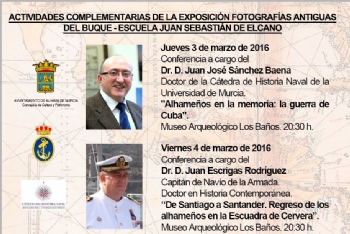 Actividades complementarias de la exposición de fotografías antiguas del buque-escuela Juan Sebastián Elcano