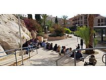 Alumnos de la Universidad de Murcia visitan el Museo Arqueológico Los Baños - Foto 2