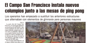 Pavimentos Infantiles realiza un parque en Oviedo