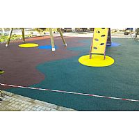 pavimento sbr y epdm en centro civico castilleja de la cuesta