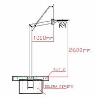 CANASTAS FIJAS MINI BASKET CRISTAL T - Foto 1