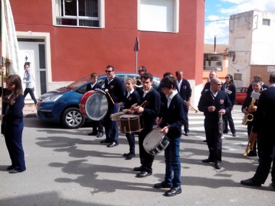 La Hermandad de San Juan Evangelista de Totana, participó en la jornada 