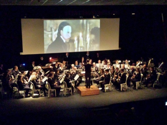 Concierto de la Banda de Música de la Hermandad de San Juan en el Auditorio de Aledo