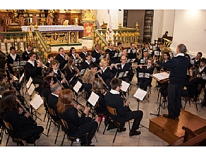 La Hermandad de San Juan Evangelista presentó el pasado domingo 3 de Marzo, el primer CD de su banda de música.