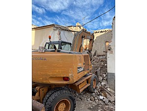 Comienzan los trabajos de demolición para la ampliación de la sede.